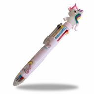 Pix cu mecanism 8 culori model unicorn pentru copii 0.7 mm